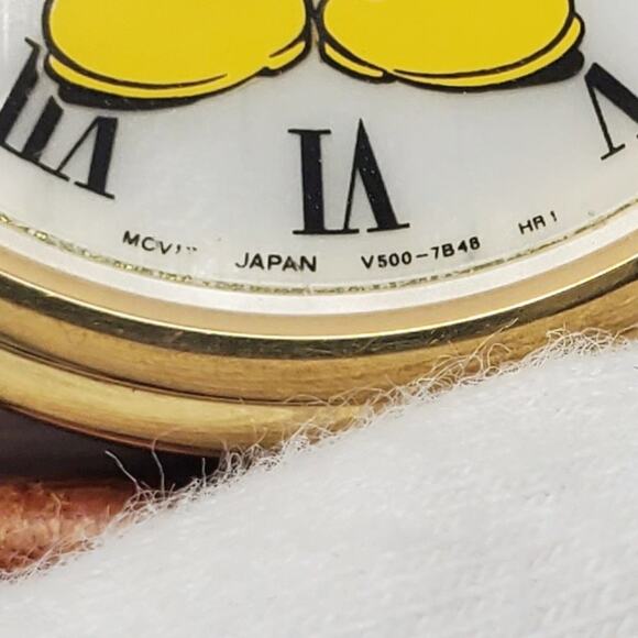 Disney X Lorus Mickey Mouse Mother of Peral VTG Watch main image 7